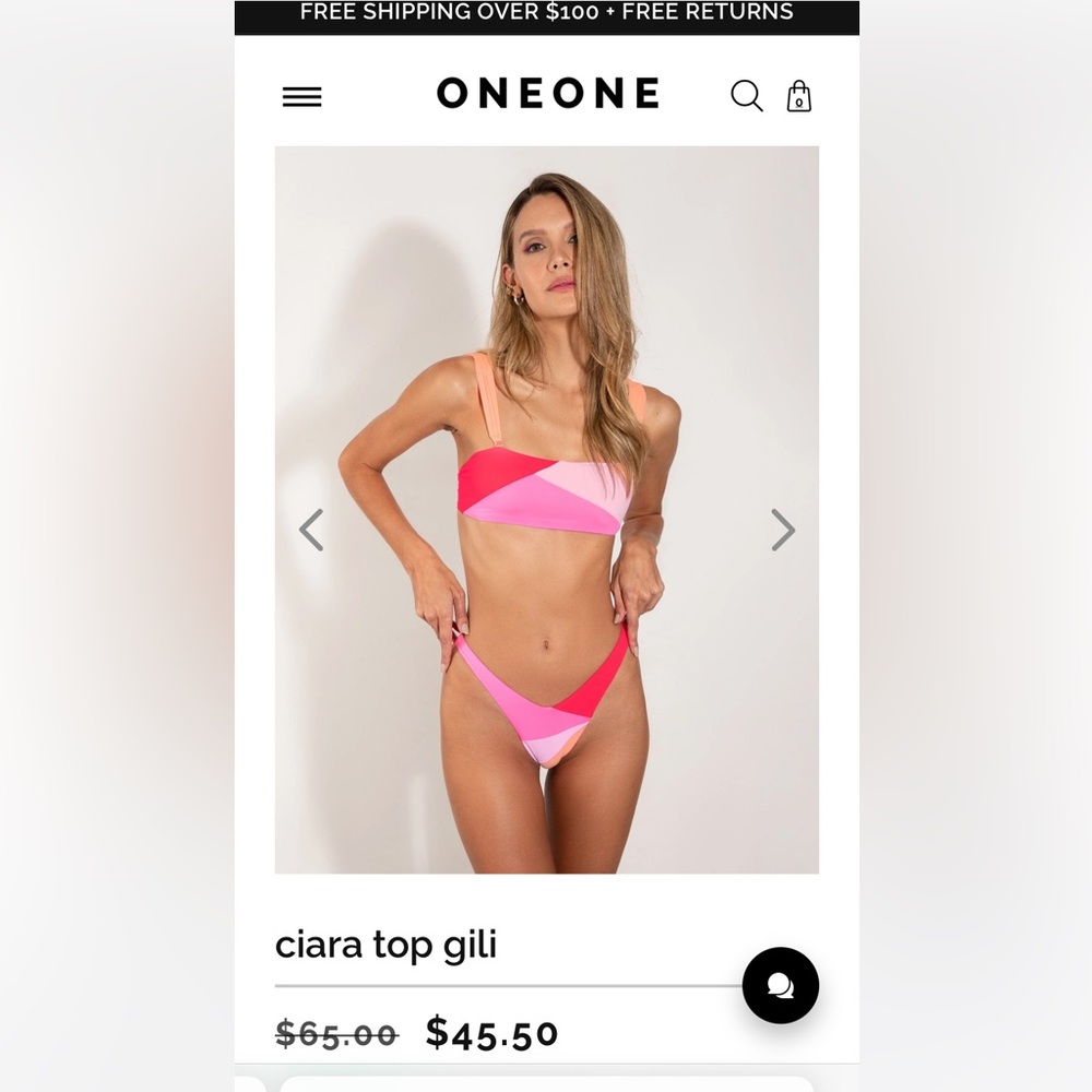 One One Swim Ciara Top